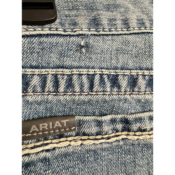 Arita M7 Slim Fit Stretch Straight Leg Size 30/32 Western Denim Jeans NWT - Picture 6 of 10
